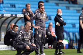 TENSE - Marcelo Bielsa's Leeds United took a 1-0 win over Barnsley in a vital game at Elland Road. Pic: PA