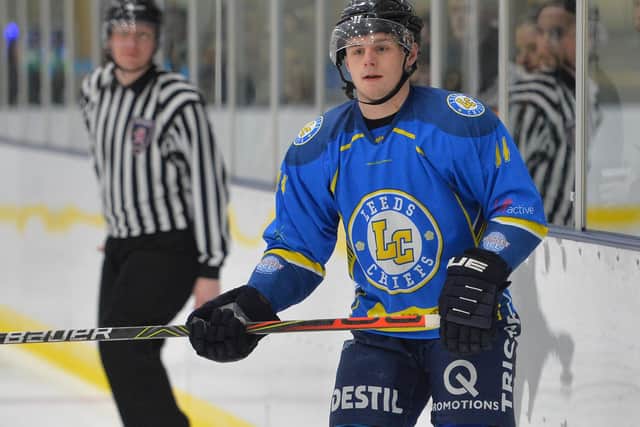 Defenceman Lewis Baldwin  is happy to be teaming up with former Bradford Bulldogs' team-mate, Kieran Brown. Picture: Dean Woolley.