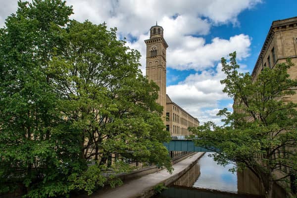 The model village of Saltaire is one of Yorkshire's two UNESCO-designated World Heritage Sites