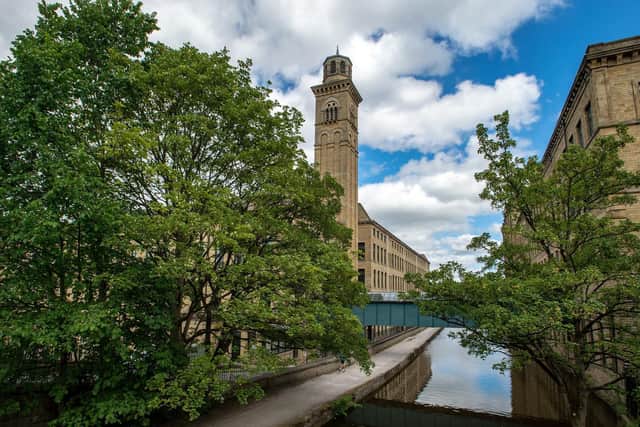 The model village of Saltaire is one of Yorkshire's two UNESCO-designated World Heritage Sites