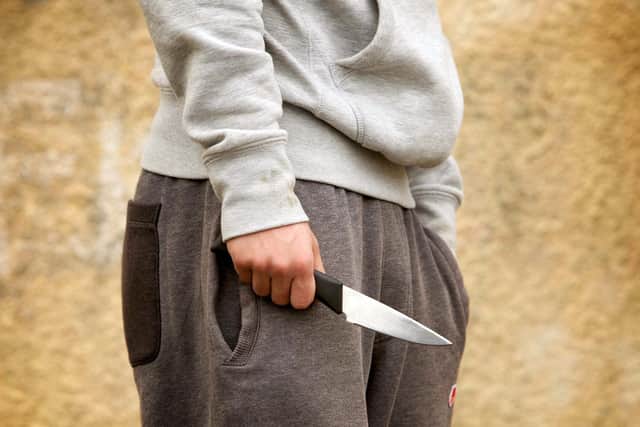 The number of incidents involving weapons of some kind in Leeds schools rose by a third in 2019. Picture: Alan Simpson/PA Wire