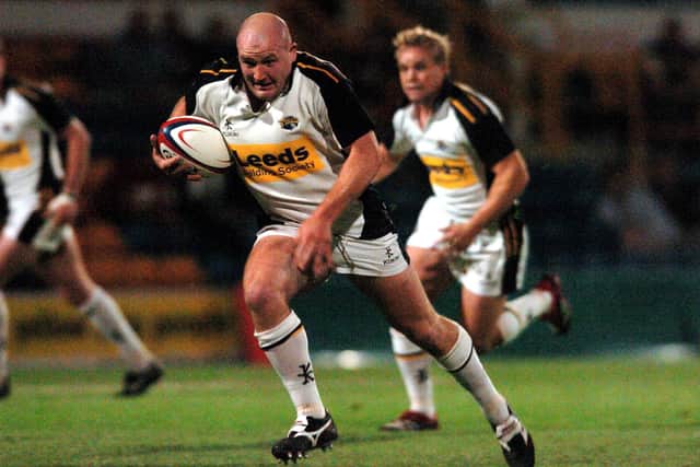 Rob Rawlinson was ahead of Steve Boden in the pecking order at Leeds Tykes.