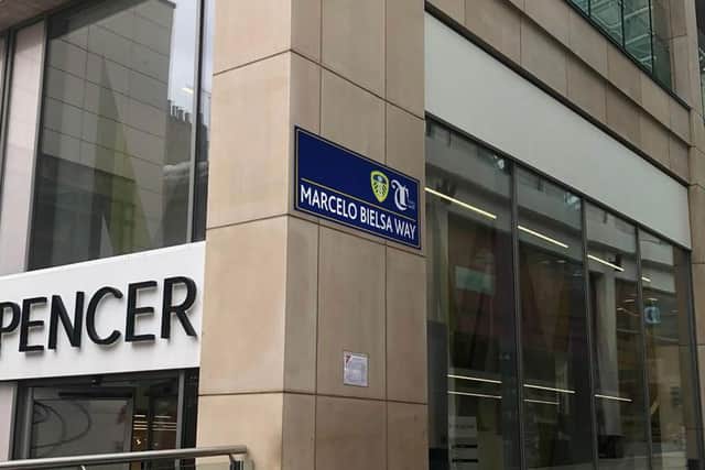 How the sign will look (photo: Trinity Leeds United).