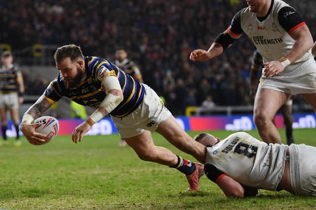 Adam Cuthbertson scores against Toronto in March. Picture by Jonathan Gawthorpe.