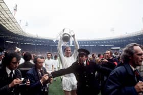 WHITES LEGEND: Jack Charlton with the 1972 FA Cup. Picture by PA Wire.
