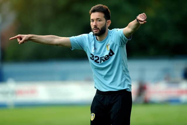 AMBITION - Leeds Untied owner Andrea Radrizzani says Carlos Coberan has ambitions to be a head coach, amid links to the Huddersfield Town vacancy. Pic: Jonathan Gawthorpe