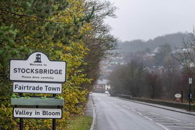 Stocksbridge in South Yorkshire was chosen for the Government's 3.6bn Towns Fund. Pic: James Hardisty