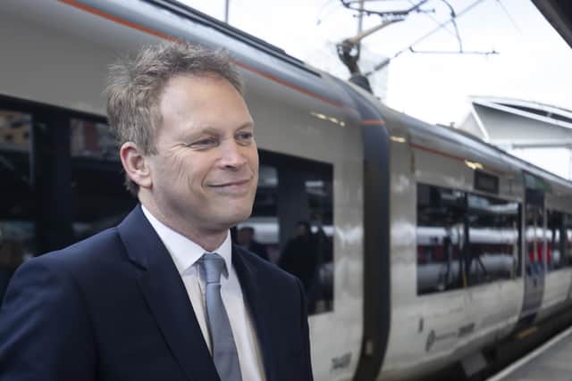 Grant Shapps succeeded Chris Grayling as Transport Secretary a year ago.