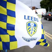 Fans gathered outside Elland Road as Leeds United lifted the Champions trophy.
