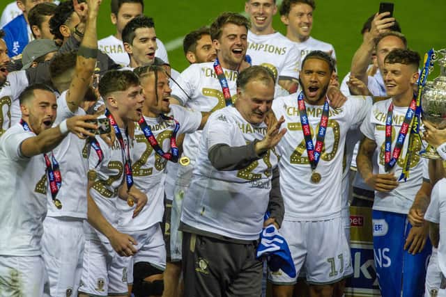HEROES - Marcelo Bielsa and his Leeds United players are the story today, not poptential new signings. Pic: Tony Johnson