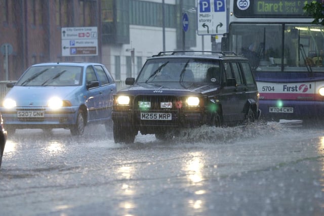 The day flash flooding brought chaos and confusion to Leeds