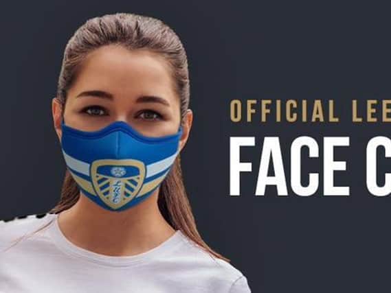 Official Leeds United face coverings have been sold by the club and scarves are still on sale