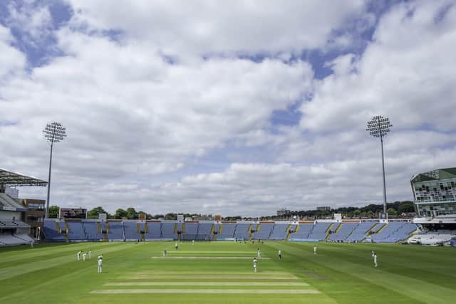 RUNNING ON EMPTY: Yorkshire play Lancashire behind closed doors in a friendly at Headingley, but crowds may return for the four-day home opener against Derbyshire in August 15. Picture by Allan McKenzie/SWpix.com