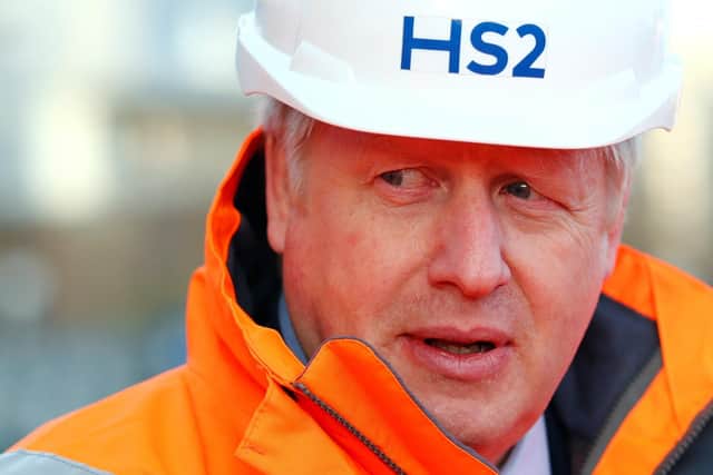 Boris Johnson and the Cabinet gave their backing to HS2 earlier this year.