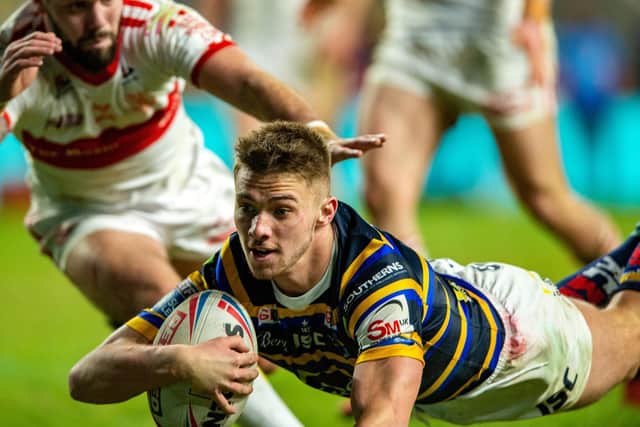 Jack Walker remains on Rhinos' casualty list. Picture by Bruce Rollinson.