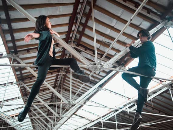 Roots sees Minju Kang and Lorenzo Trossello, who isolated as a couple through lockdown, perform in Salts Mill, Saltaire.