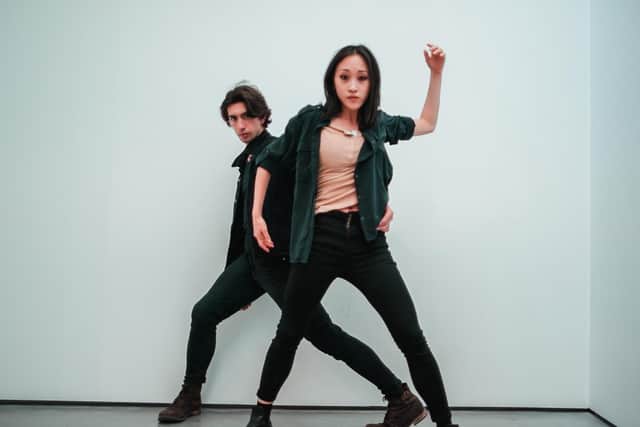 Minju Kang and Lorenzo Trossello at The Hepworth Wakefield, directed by Emily Nuttall and choreographed by Kenneth Tindall.