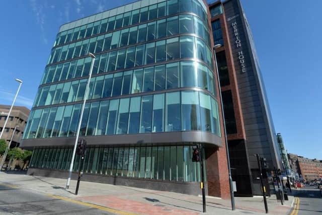 Merrion House, the headquarters of Leeds City Council. Picture: Bruce Rollinson.