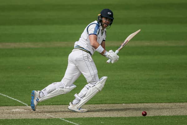 Yorkshire's Dawid Malan in action against Durham at Emerald Headingley. Picture: Alex Whitehead/SWpix.com.
