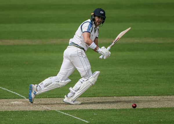 Yorkshire's Dawid Malan in action against Durham at Emerald Headingley. Picture: Alex Whitehead/SWpix.com.