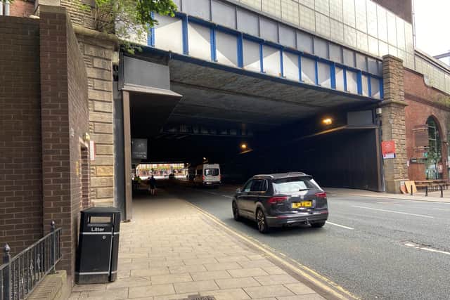 The Neville Street tunnel in Leeds is one of the most polluted roads in England.