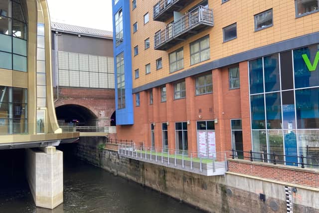 The new Canal Club will overlook the River Aire.