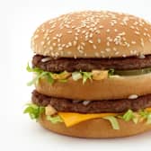 The price of a McDonald's Big Mac has halved. Photo: McDonald's