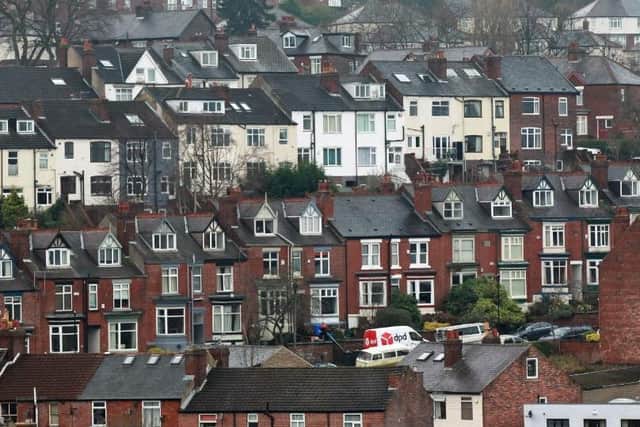 Housing in Sheffield.