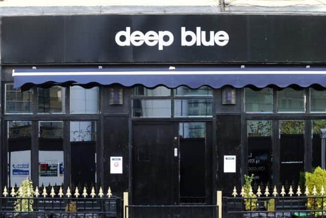 Deep Blue in Wellington Street, taken in 2013.