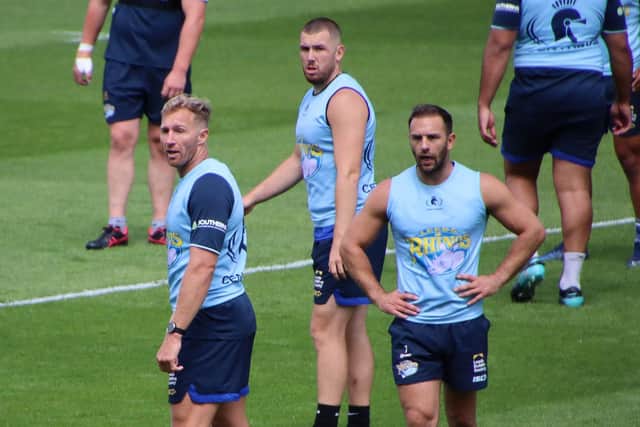 Matt Prior in training this week. Picture: Phil Daly/Leeds Rhinos/SWpix.com.