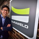 Duraweld MD Mark Yeung at the second factory site