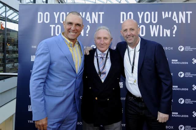 Vinnie Jones, Howard Wilkinson and Gary McAllister were VIP guests at a glittering film premiere in the city at a Leeds International Festival a few years ago.