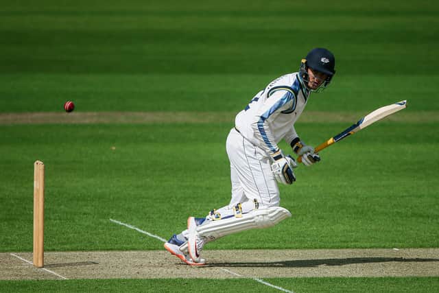 Yorkshire's Tom Kohler-Cadmore is hoping to produce runs at the top of the batting order. Picture by Alex Whitehead/SWpix.com