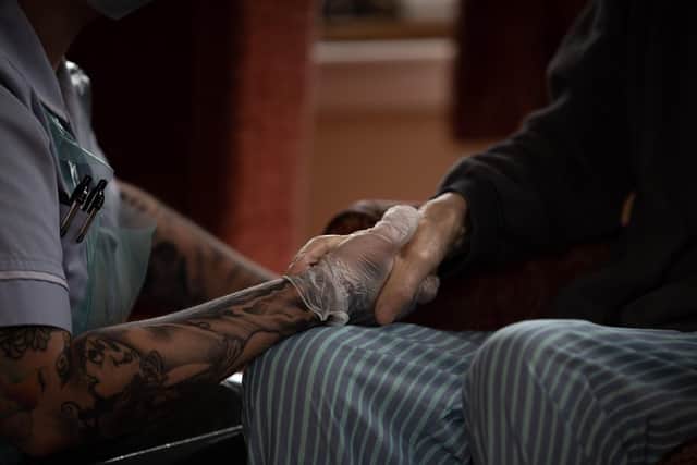 The tests will be deployed in hospitals and care homes from next week and will be crucial as Britain heads into winter (Photo: SWNS)