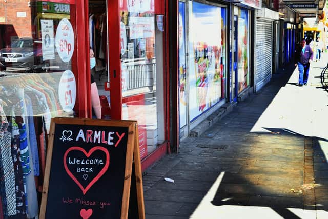 Armley's shops and customers have missed each other during lockdown.