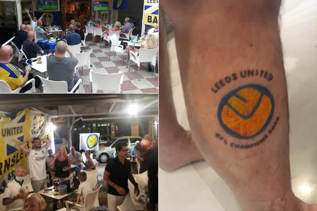 Mick Holmes got the tattoo to celebrate promotion