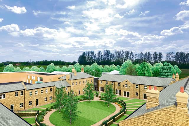An early artist's impression of the plans.