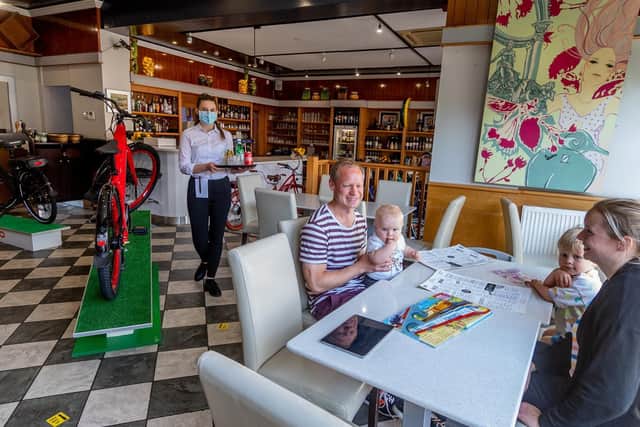 Diners at Casa Mia in Chapel Allerton
Photo: James Hardisty