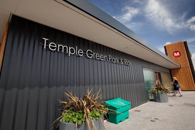 Temple Green Park and Ride.