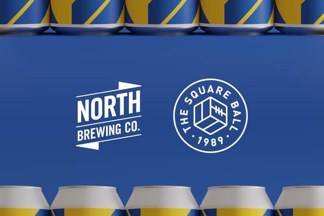 The Square Ball x North Brewing Co have collaborated to brew a beer in celebration of Leeds United's promotion to the Premier League.