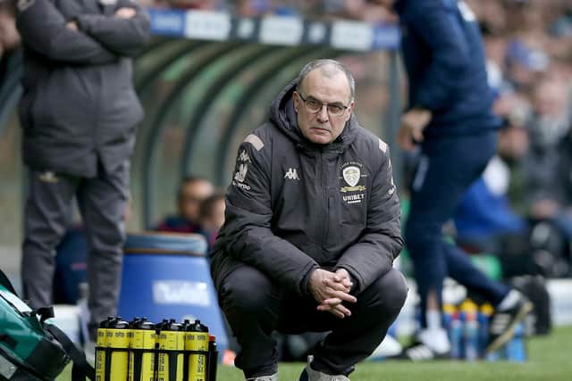 Leeds United head coach Marcelo Bielsa. (Getty)