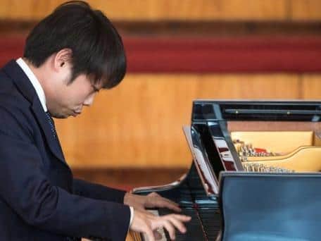 Masaru Yoshitake performing in the Leeds International Piano Competition in 2015. Picture by Alex Whitehead/SWpix.com