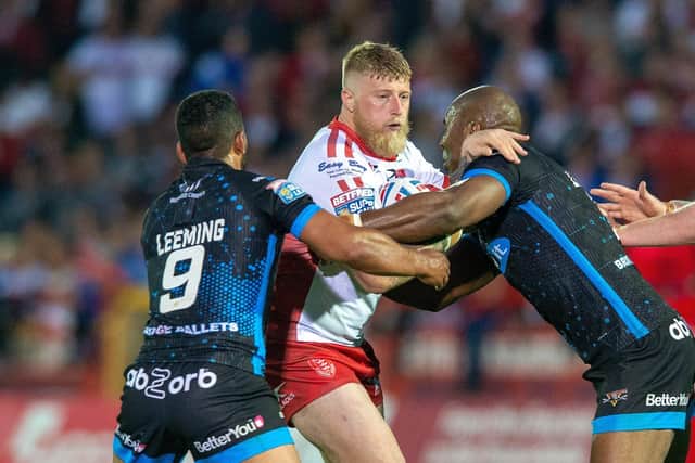 Business partner - Hull KR's Danny Addy. (Picture: Bruce Rollinson)