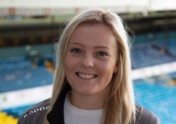 Leeds United Women's player of the season Rebecca Hunt.