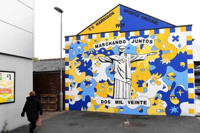 The mural in full. Picture: Simon Hulme