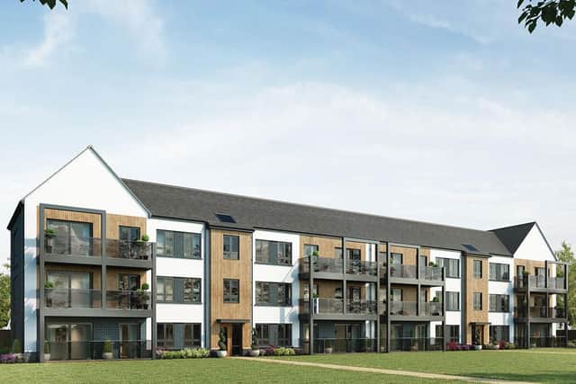 Take a look inside the Awoodley Apartments on the new Thorpe Park housing development.