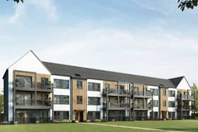 Take a look inside the Awoodley Apartments on the new Thorpe Park housing development.