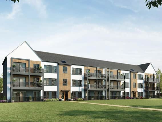 Take a look inside the Awoodley Apartments on the new Thorpe Park housing development.