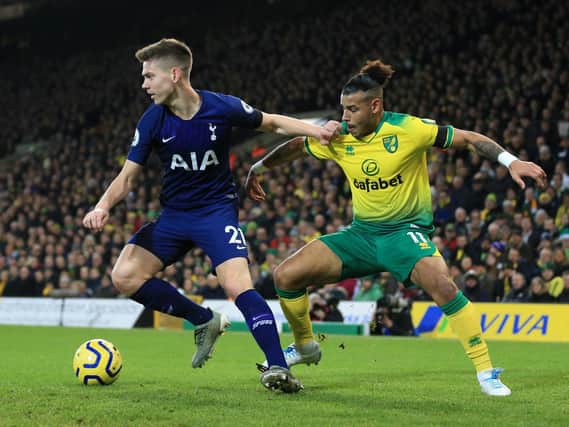LINKED - Smarterscout suggested Juan Foyth, the Tottenham defender, as a potential replacement for Ben White. The Spurs man has been heavily linked to Leeds United. Pic: Getty