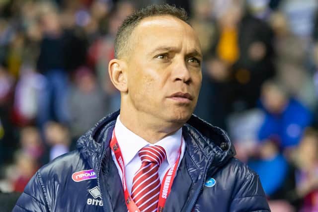 OPPOSITION: Wigan Warriors head coach Adrian Lam. Picture: Picture: Allan McKenzie/SWpix.com.